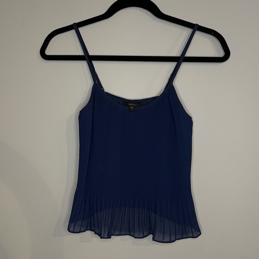 GUESS Navy Blue Cami - Picture 1 of 3